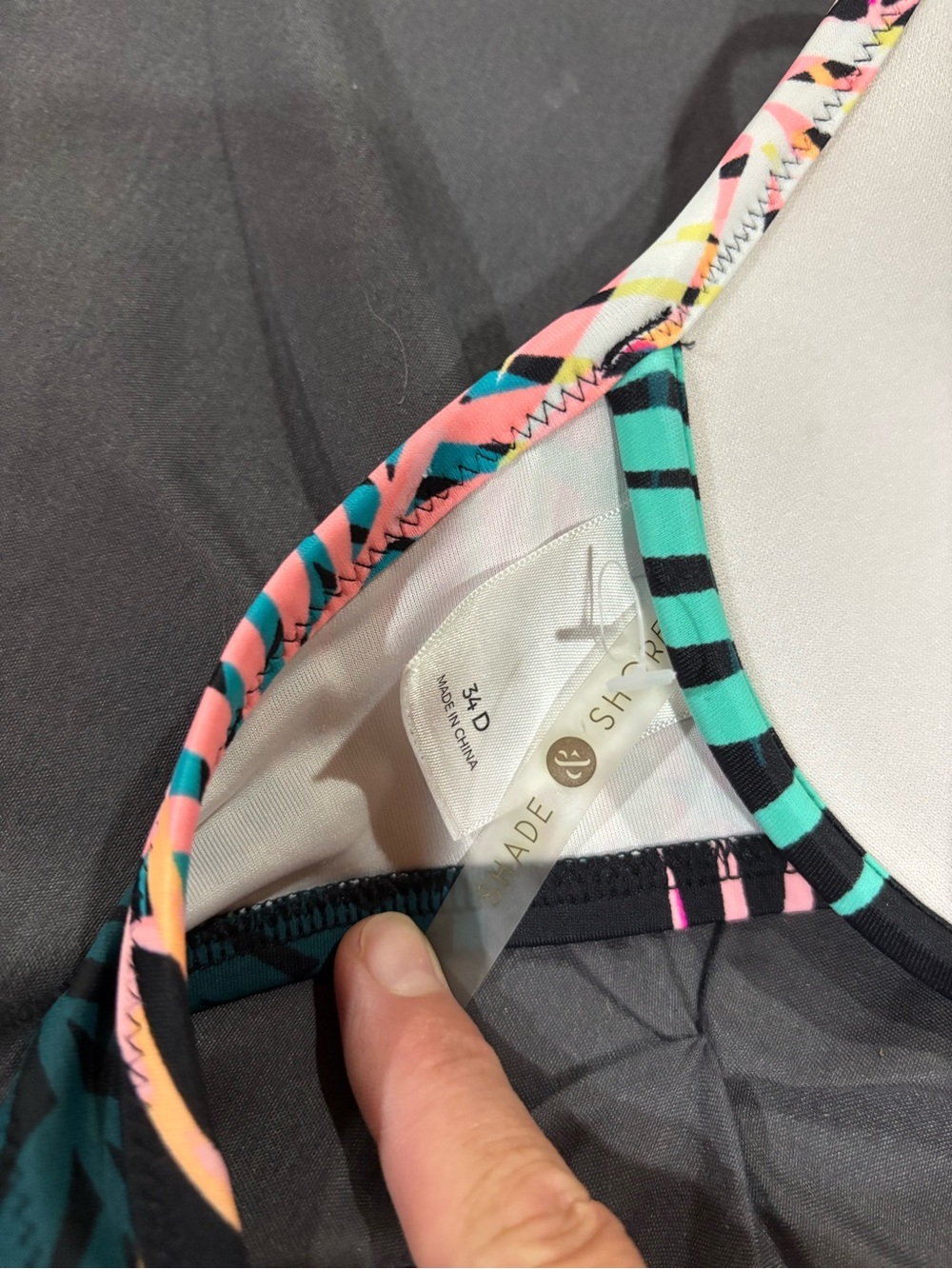 Shade & Shore Palm Print Bikini - Picture 5 of 7